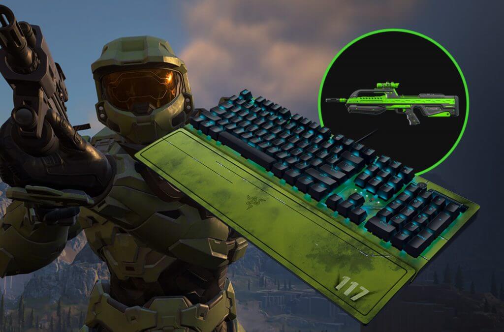 Razer'S New Halo Infinite Xbox And Pc Products Unlock In-Game Content - Razer Halo Infinite Keyboard Razer BlackWidow V3 keyboard