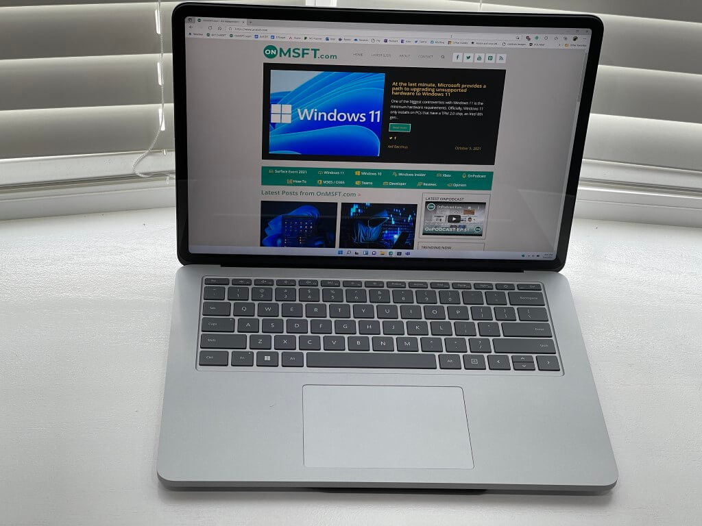 Surface Laptop Studio quick impressions: Surface meets and exceeds MacBook? - OnMSFT.com - October 7, 2021