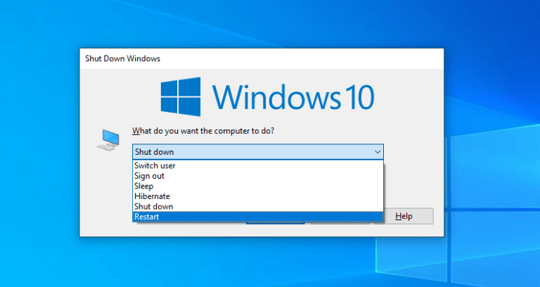 Close Windows in Windows 10