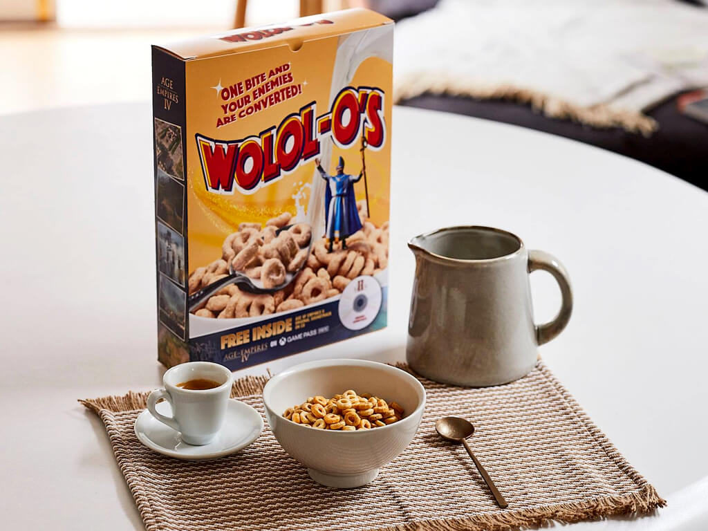 Xbox Age of Empires IV Wolol-o’s cereal