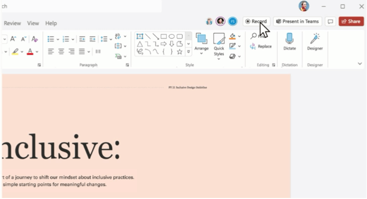 Powerpoint Recording Studio