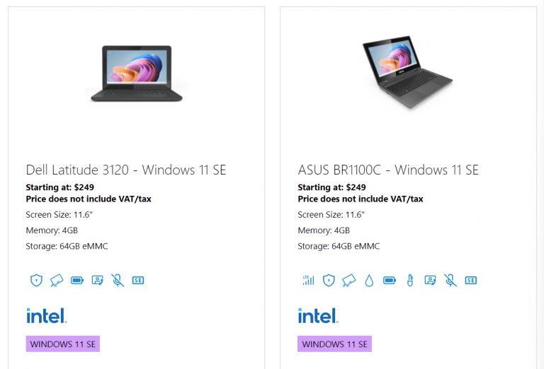 Acer, asus, dell, hp and more join the windows 11 se push with sub $350 laptops - onmsft. Com - november 9, 2021