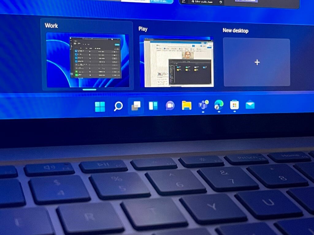 How to use virtual desktops in windows 11 & why you might want to - onmsft. Com - november 3, 2021