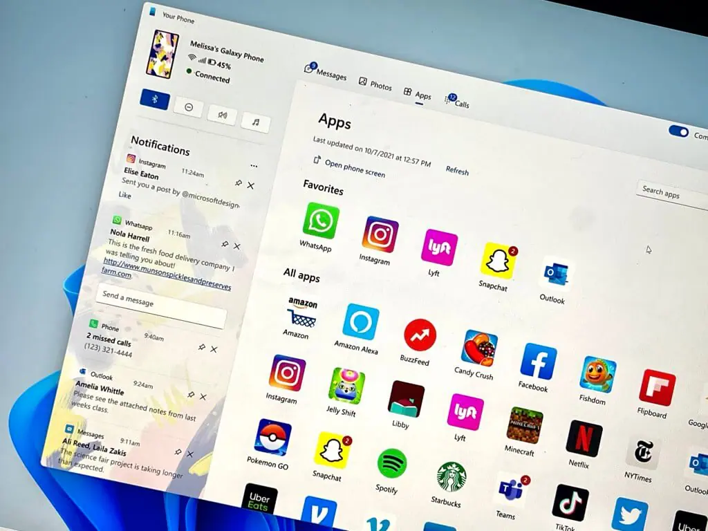 New Your Phone feature to show recently opened Android apps on your Windows 11 Taskbar - OnMSFT.com - February 9, 2022