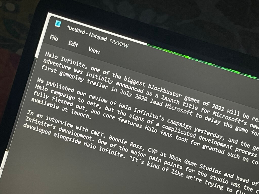 Microsoft's Notepad app is reportedly getting tabs in Windows 11 