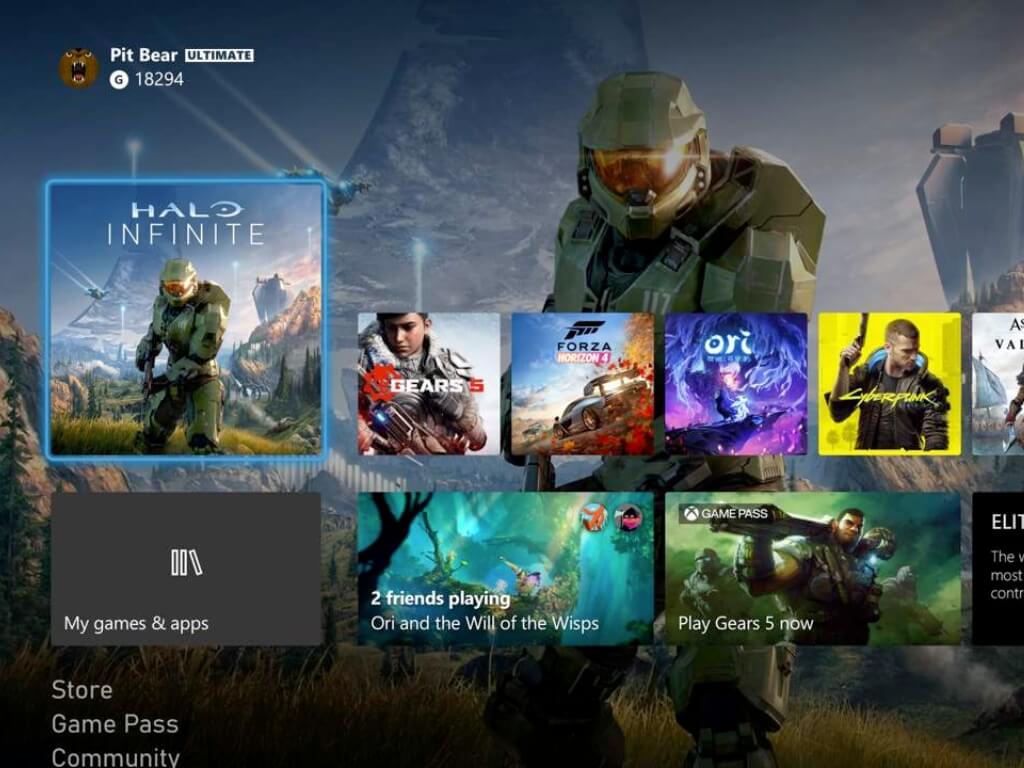 New xbox insider update lets users set any web image as their custom background - onmsft. Com - december 7, 2021