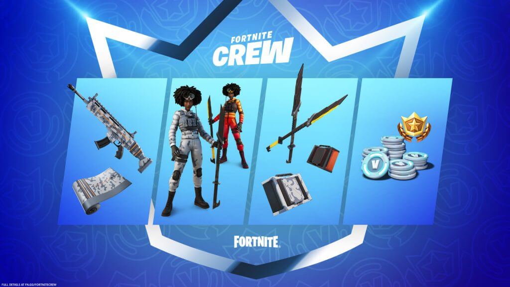 Fortnite January 2022 Crew Pack featuring Slone