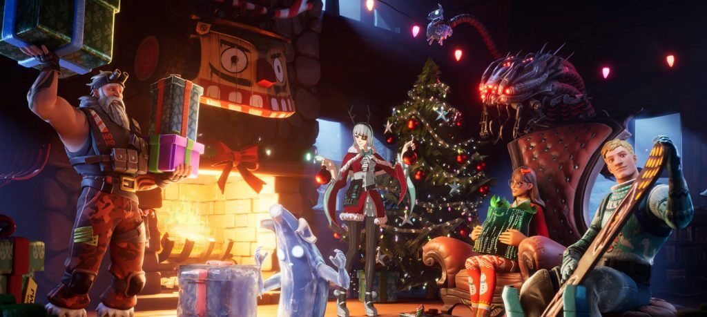 Fortnite’s winterfest 2021