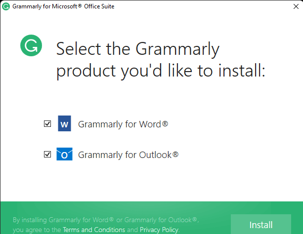 Grammarly for Microsoft® Office Suite 12 8 2022 5 04 27 PM