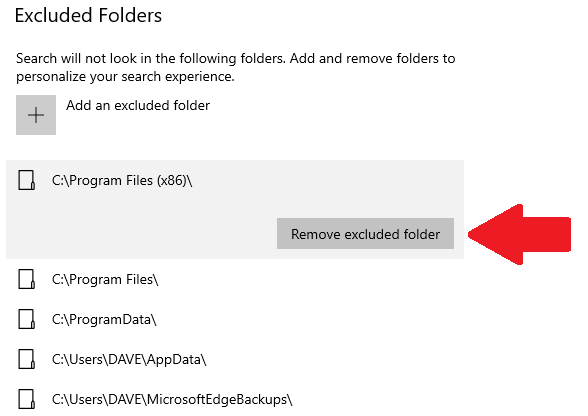 How to hide folders and files from Search on Windows 10 and Windows 11 - OnMSFT.com - January 28, 2022