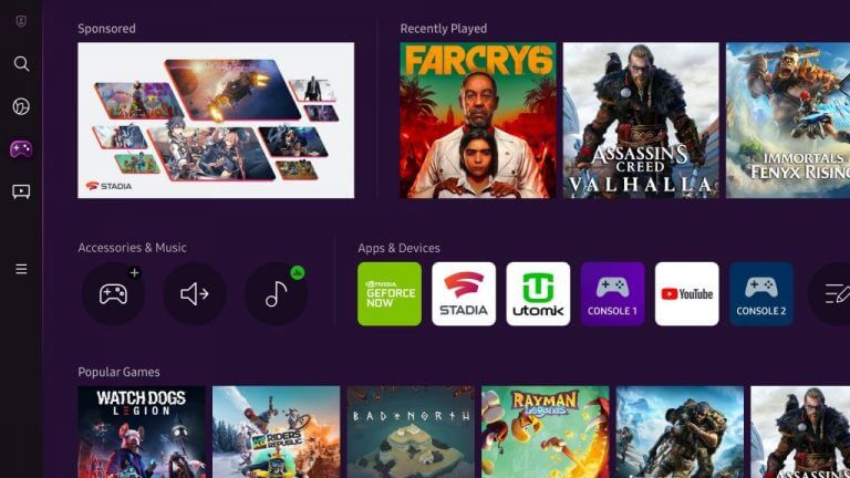 Samsung smart tvs to get new gaming hub with google stadia, other cloud gaming apps - onmsft. Com - january 3, 2022