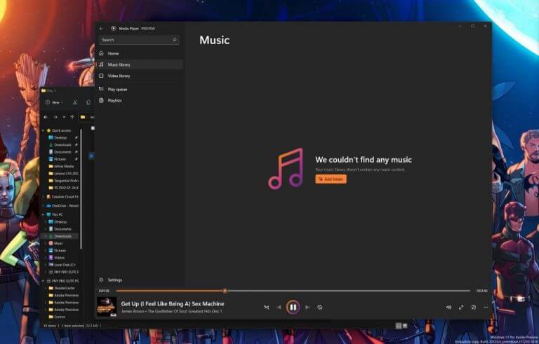 Groove music player updated and replaced with new windows 11 media player for some - onmsft. Com - january 5, 2022