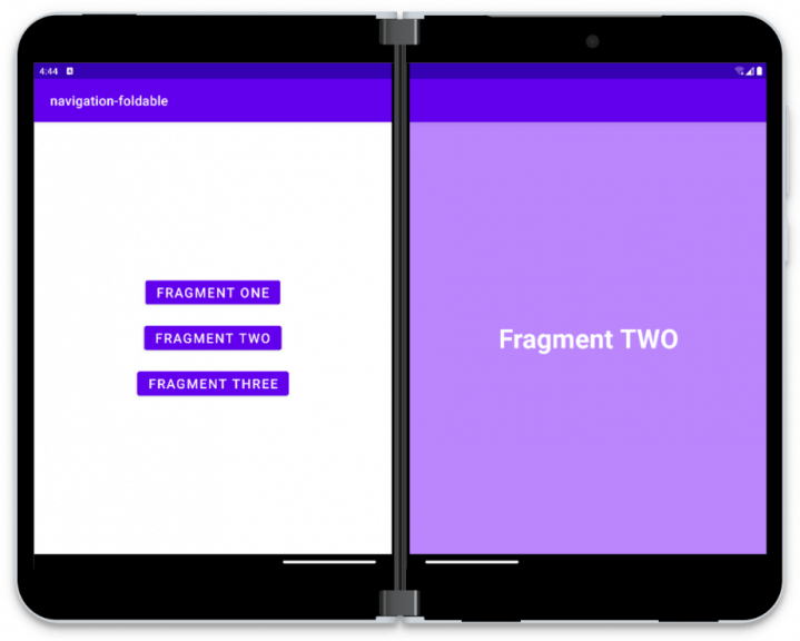 Surface Duo Jetpack Navigation