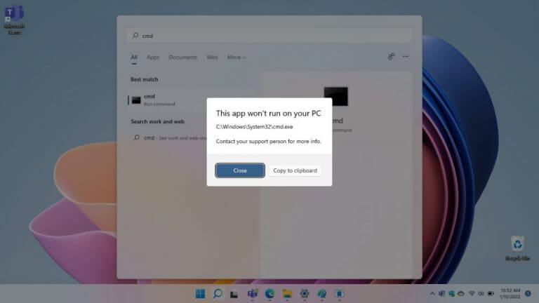 Windows 11 SE CMD Prompt