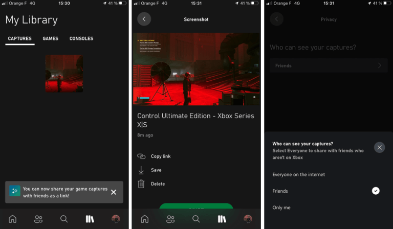 Xbox mobile apps now support sharing game captures with everyone with a link - onmsft. Com - january 14, 2022