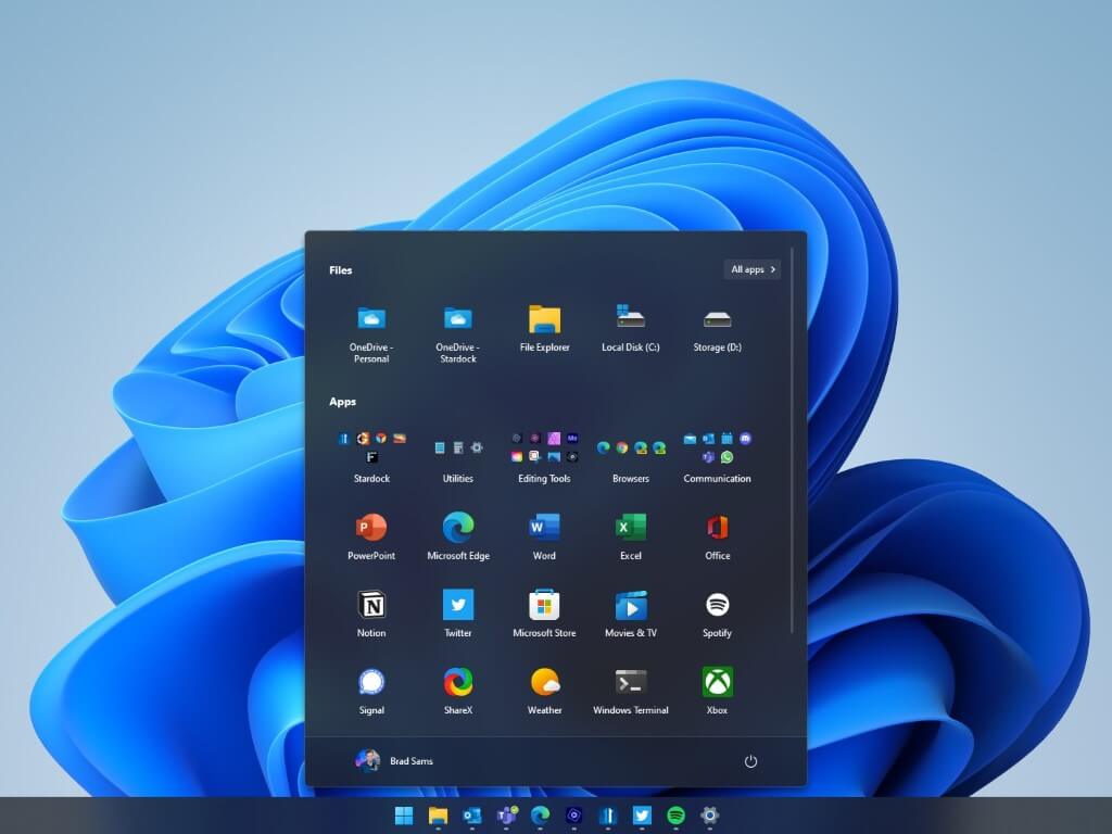 Stardock releases Start 11 1.1 including folders and Windows 10 layout import - OnMSFT.com - January 12, 2022