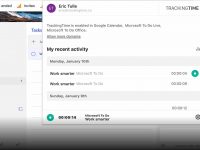 Trackingtime adds support for microsoft's to do task management tool