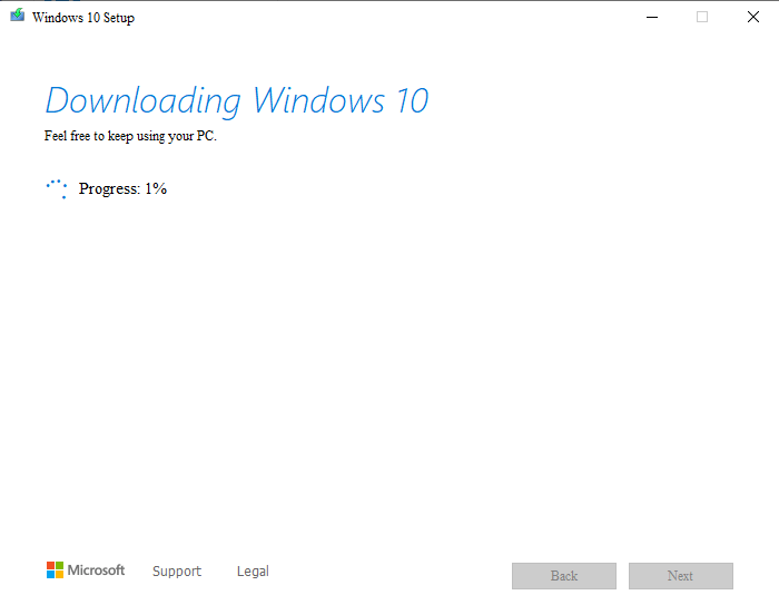 copying windows 10 files to bootable usb