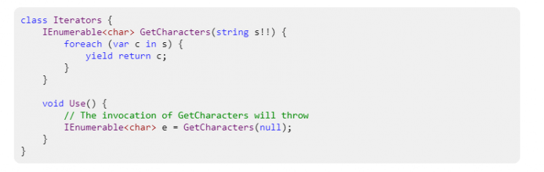 C# 11 Preview: Parameter null-checking
