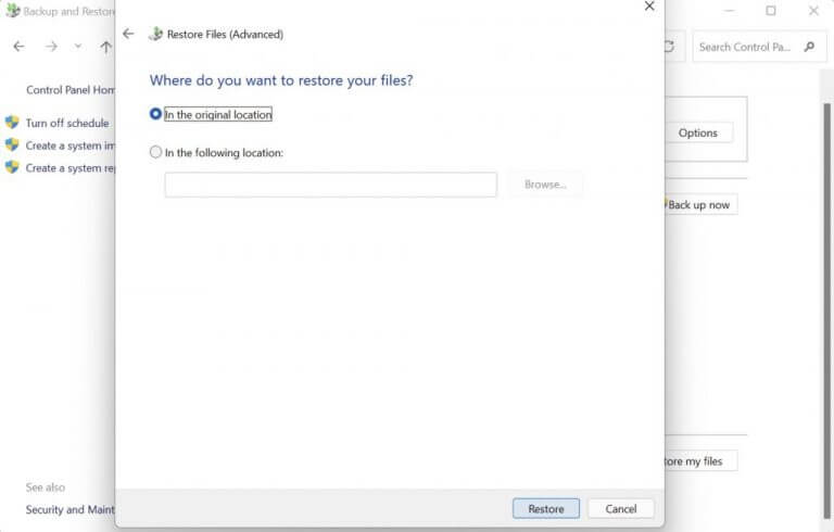 How To Recover Deleted Files In Windows 10 Or Windows 11 - Windows 11 Backup And Restore windows 11 backup and restore
