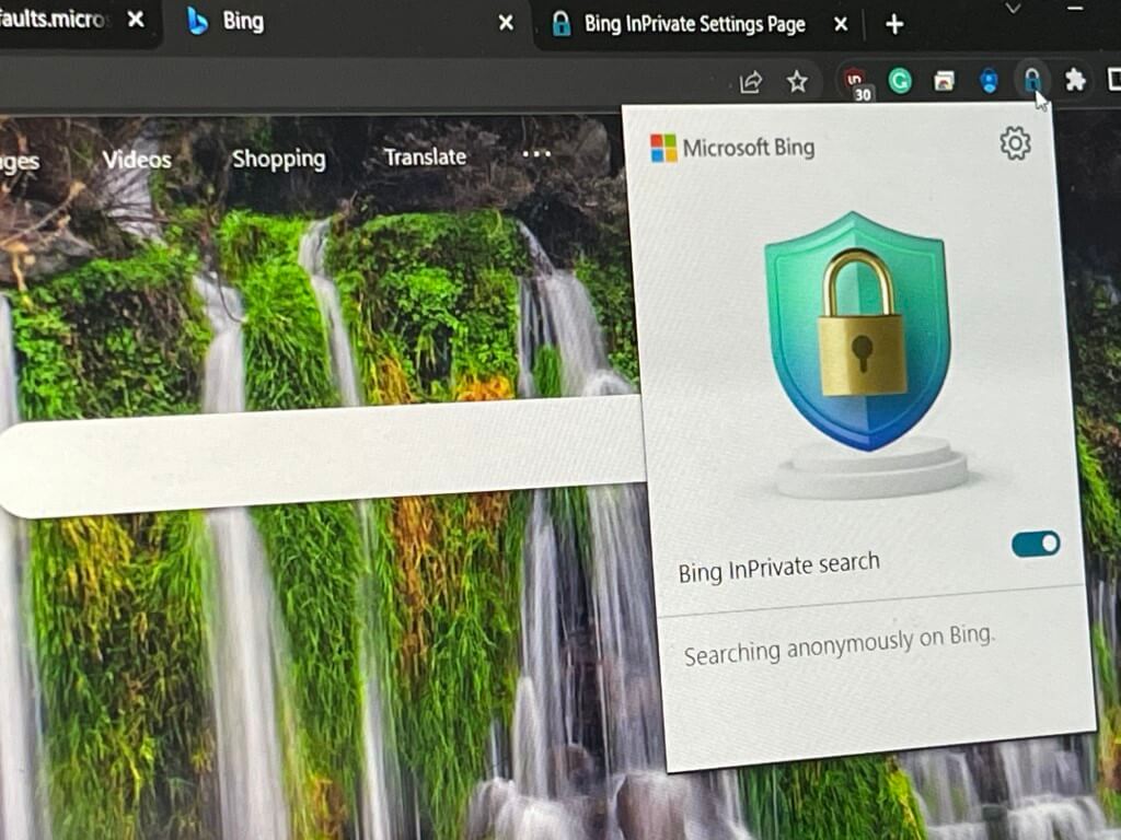 There's now a Microsoft Bing InPrivate extension for Google Chrome, because, why not? - OnMSFT.com - March 22, 2022