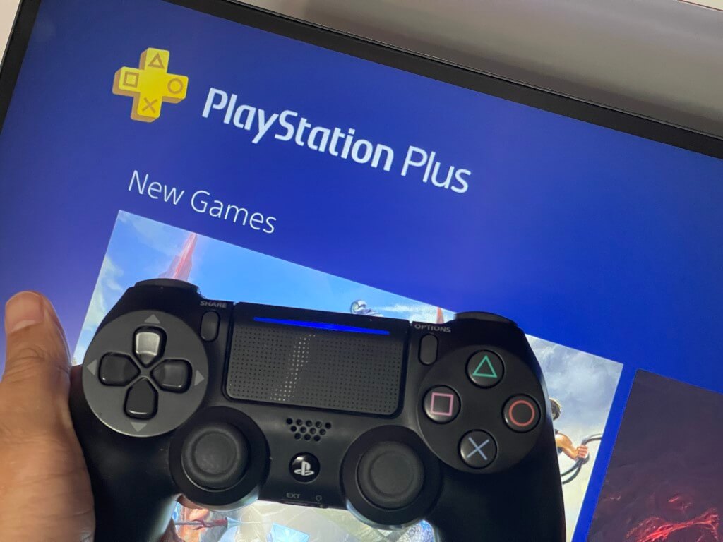 Sony PS4 Controller with PLaystation Plus