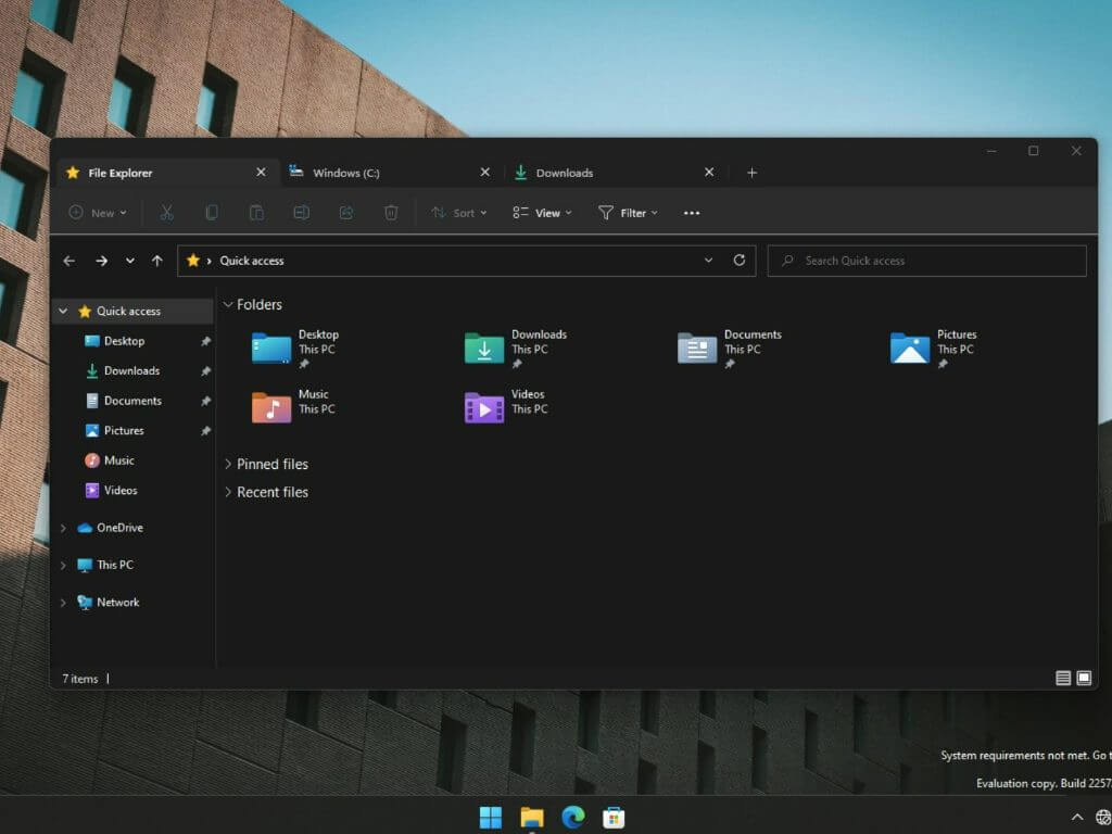 Latest Dev Insider build hints at the return of 'Tabbed' windows for Windows 11 - OnMSFT.com - March 9, 2022