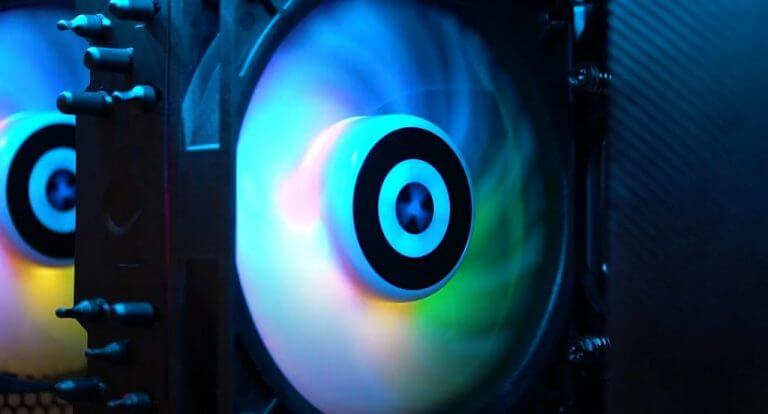 Lenovo Legion 5i fans