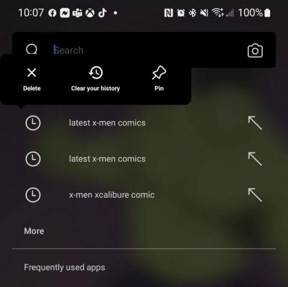 Microsoft Launcher - new pin feature