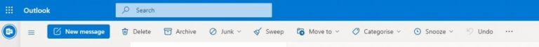 The Sweep icon on the Microsoft Outlook toolbar eileen brown onmsft