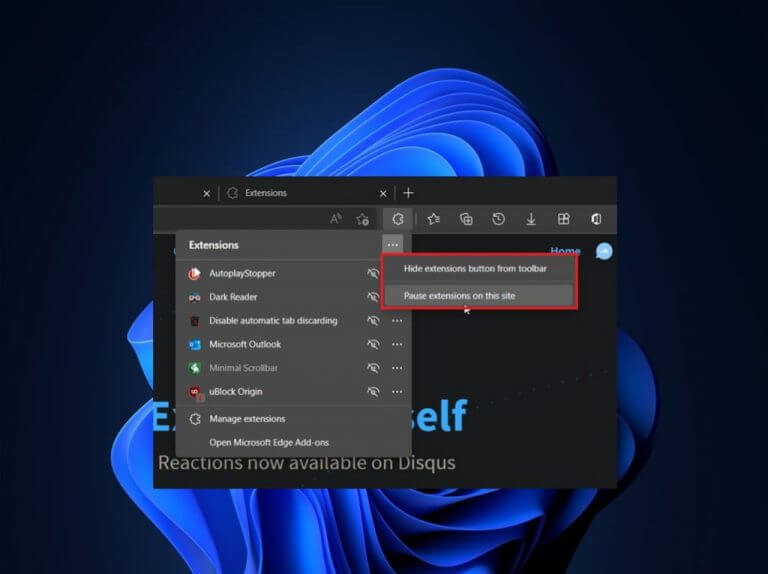 Microsoft testing some key extension improvements in Edge Canary - OnMSFT.com - April 12, 2022