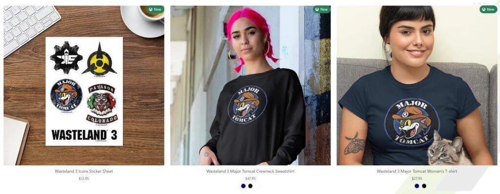Xbox Gear Shop merch