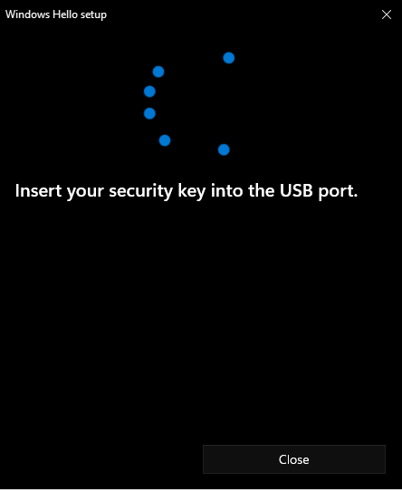 USB PORT WINDOW POPUP