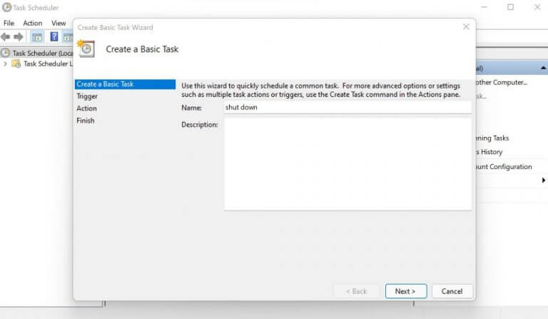 creating a basic task