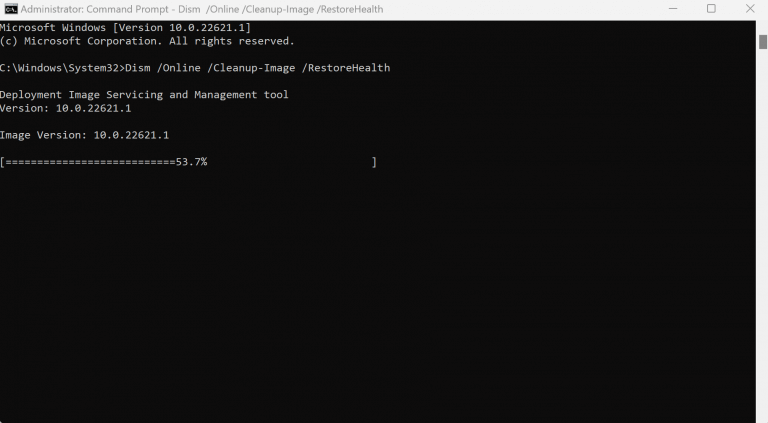 dism in command prompt