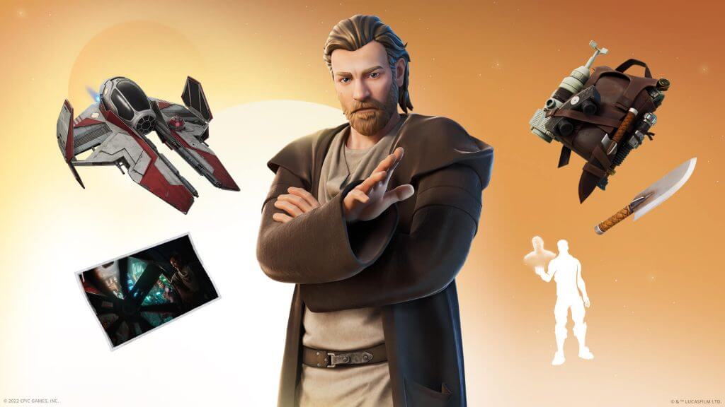 Obi-Wan Kenobi in Fortnite video game