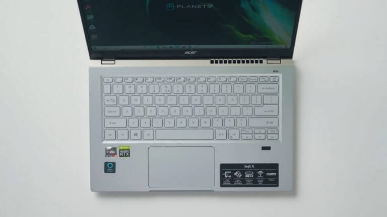 Acer-Swift-X-keyboard