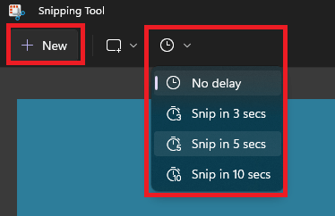 windows 11 snipping tool 