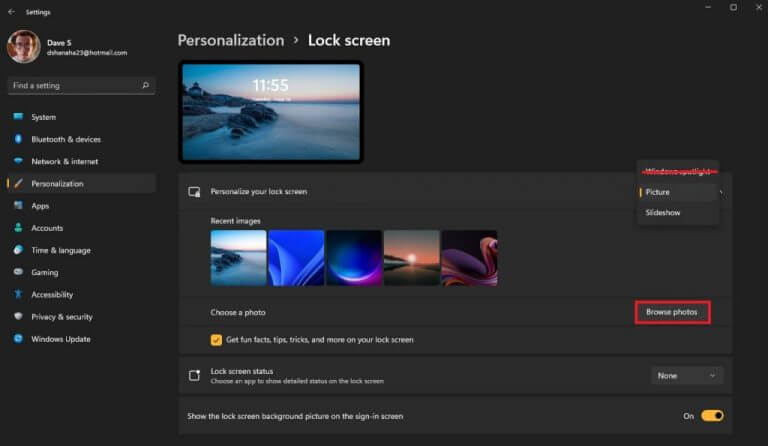 How to turn off Windows 11 lock screen tips and tricks to avoid workday distractions - OnMSFT.com - June 14, 2022