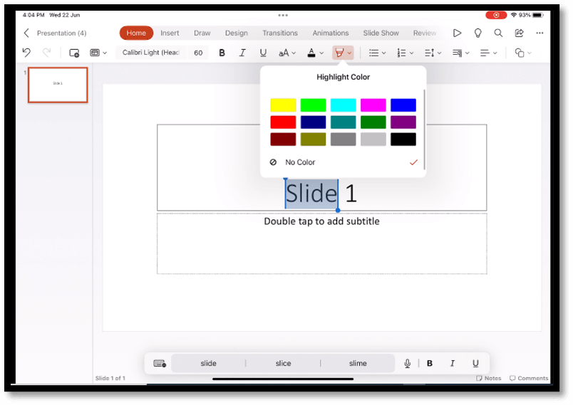 Office Insiders get new option to highlight text on PowerPoint on iPad, iPhones - OnMSFT.com - July 21, 2022