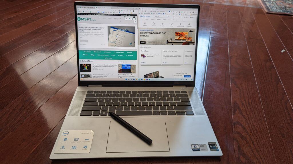 Dell Inspiron 16 2-in-1 7620 Review: Big screen, good power, great for students - OnMSFT.com - July 12, 2022