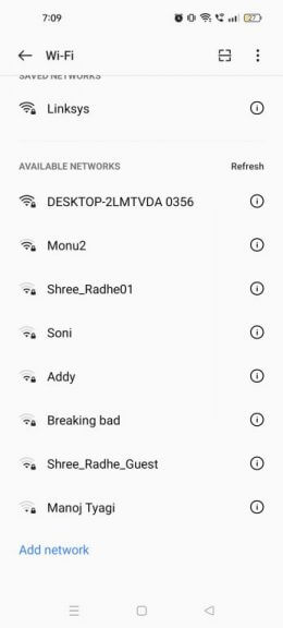 wifi settings