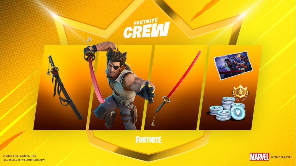 X-Men'S Wolverine Returns To Fortnite Video Game With New Look - Xmenfortnitewolverine Augustcrew Marvel's Wolverine in Fortnite