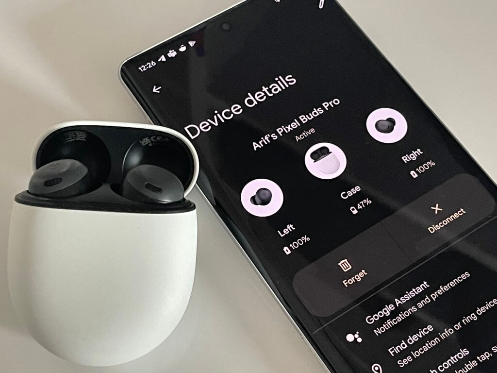 Pixel Buds Pro with Phone