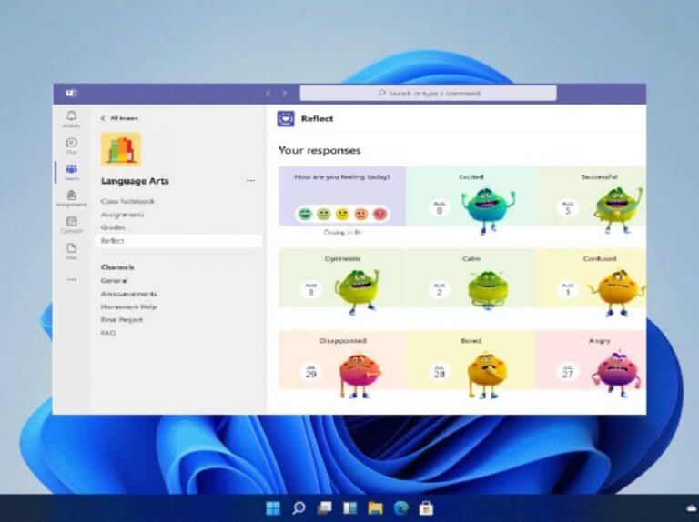 Reflect on Microsoft Teams