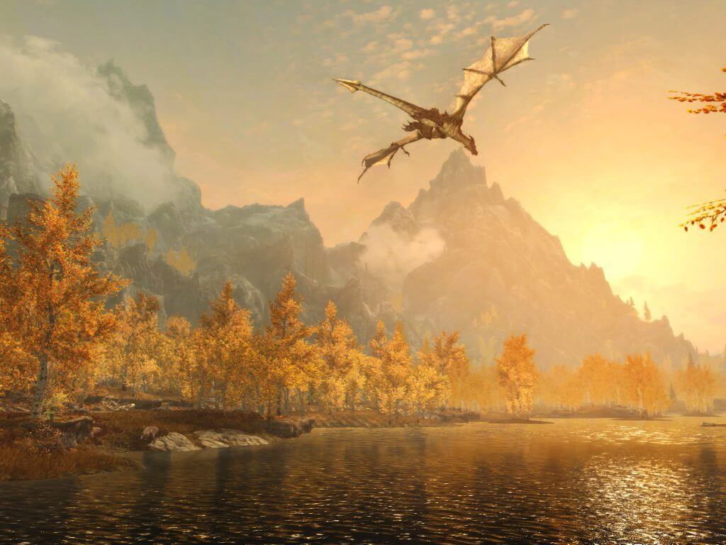 SkyrimSE DragonLake FULL Custom