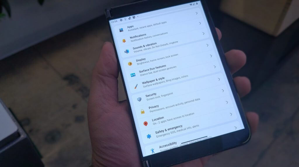 surface duo 1 android 13