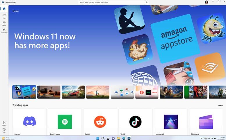 Windows 11 Amazon App Store