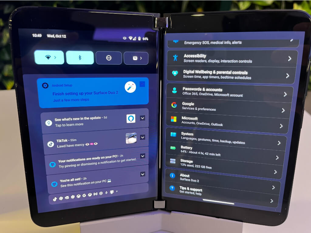 Surface Duo - Android 12L hero