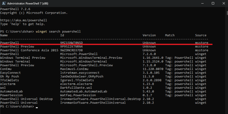 install powershell on windows 11